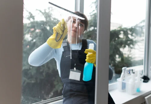 Nettoyage de vitres intérieures et extérieures à Ballay